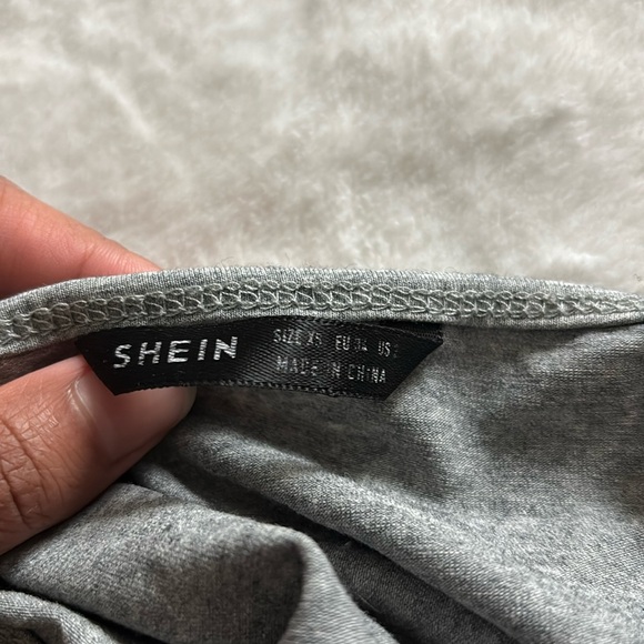 Gray and Black Crop Tops - Picture 3 of 3